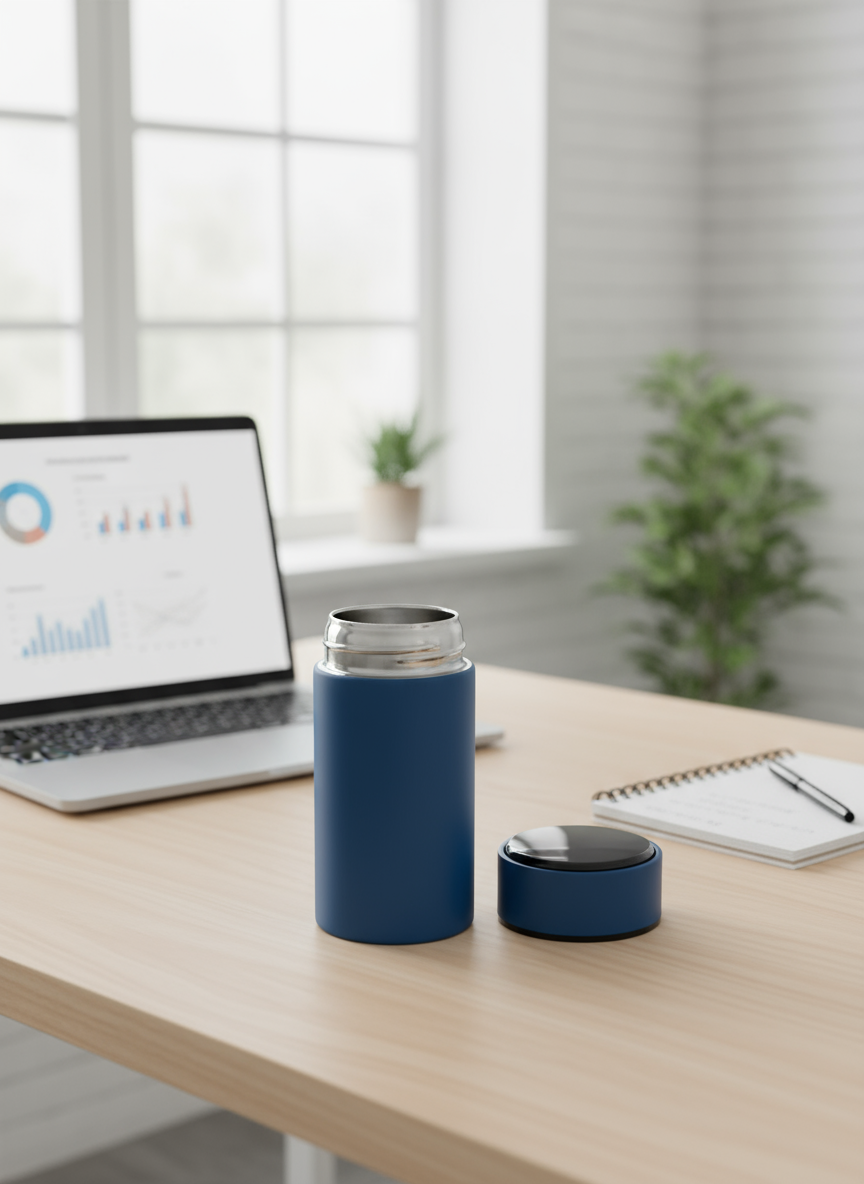 Borraccia Smart con Display Temperatura LED - SmartGear